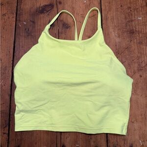 Old Navy Active Neon Yellow Sports Bra